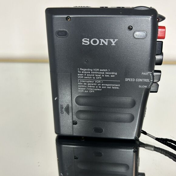 Sony TCM-353V Cassette Player With Recorder VOR Not Tested. - Picture 7 of 10